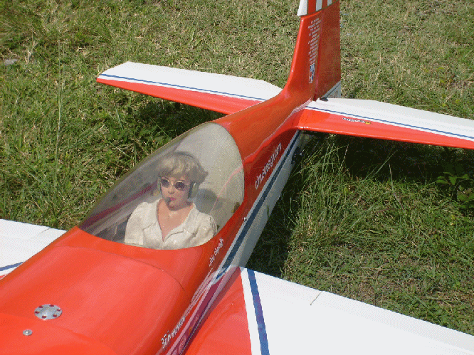 r/c scale female pilot